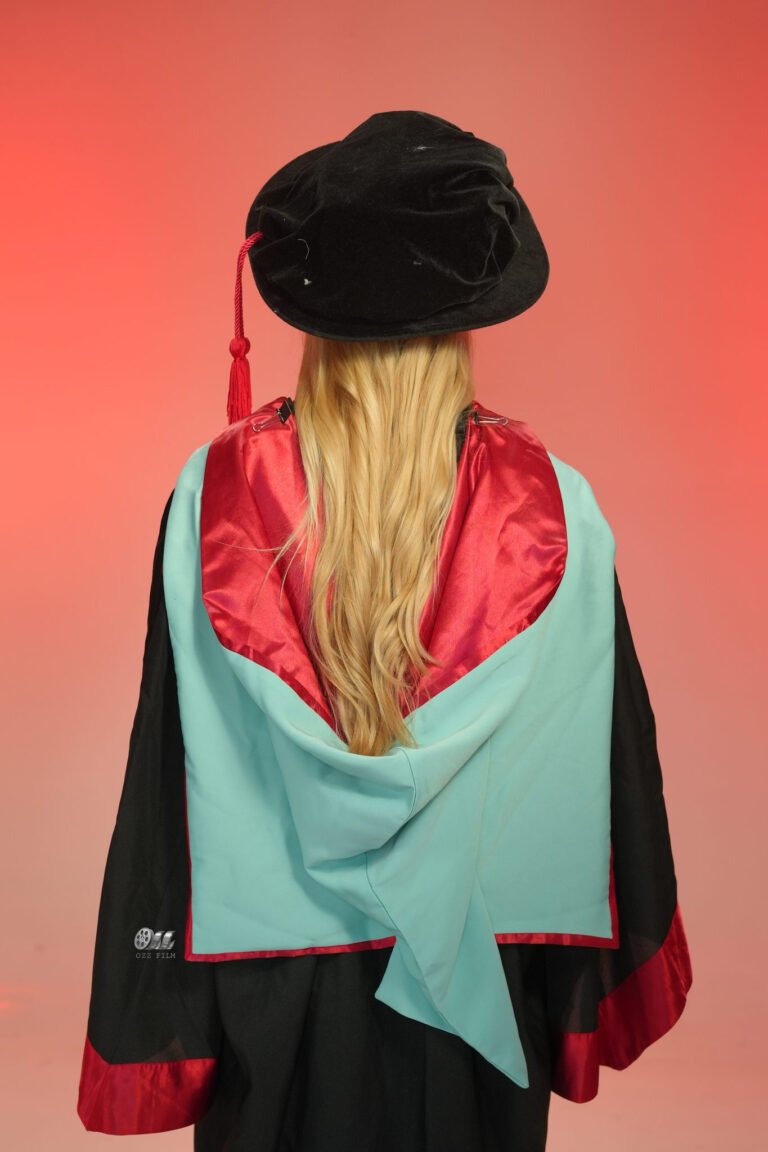 Monash University Doctoral Professional-All Majors graduation gown and hood
