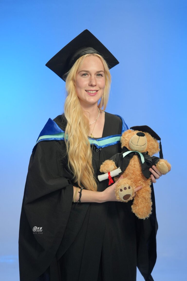 Monash University Master’s Medicine Nursing Health Sciences graduation gown and hood