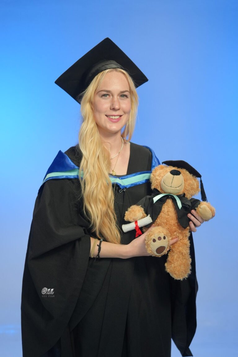 Monash University Master’s Medicine Nursing Health Sciences graduation gown and hood