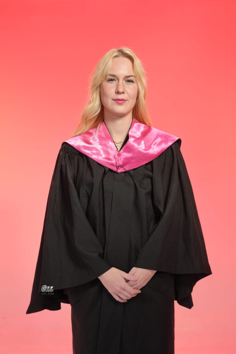 RMIT University Master’s Nursing graduation gown and hood