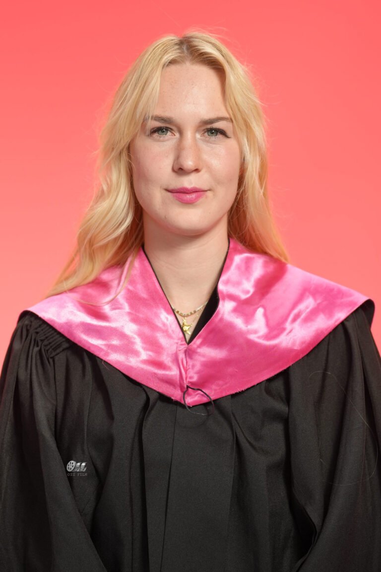 RMIT University Master’s Nursing graduation gown and hood