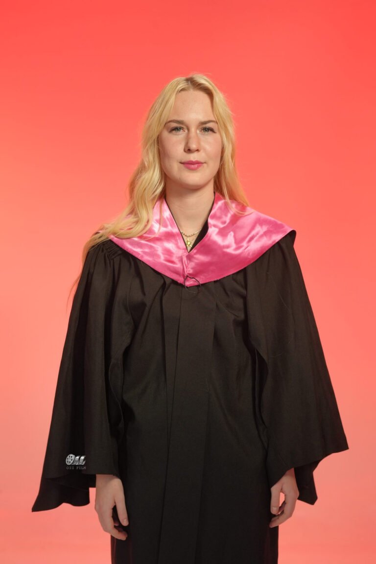 RMIT University Master’s Nursing graduation gown and hood