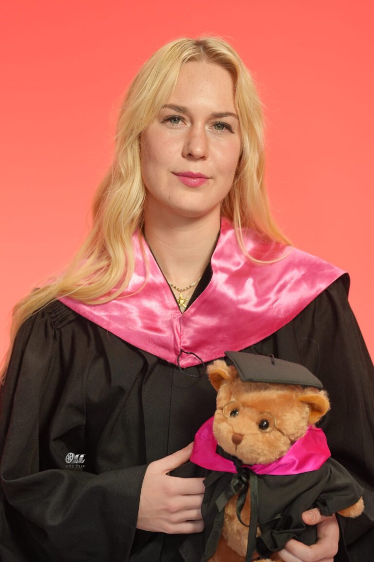 RMIT University Master’s Nursing graduation gown and hood