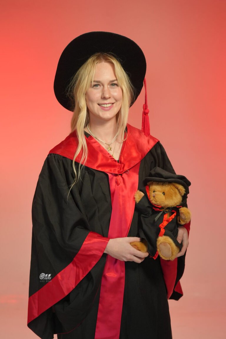 The University of Melbourne & RMIT University — PhD Doctoral PhD-All Majors graduation gown and hood