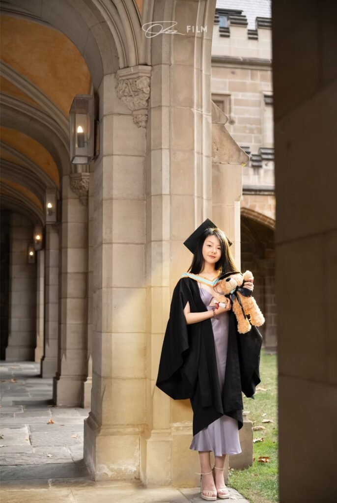 Melbourne university graduation photography portrait 78