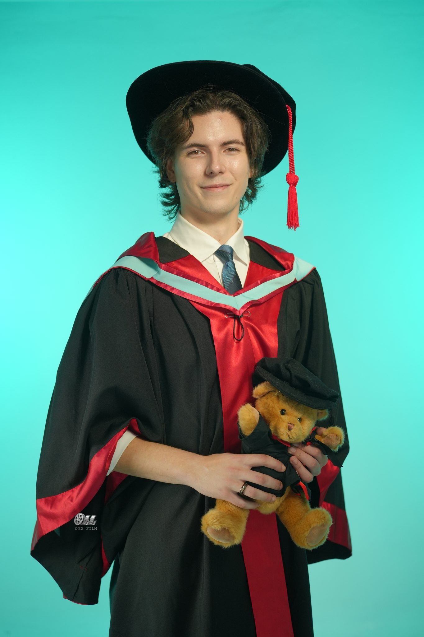 Monash University Doctoral Professional · All Majors graduation gown and hood