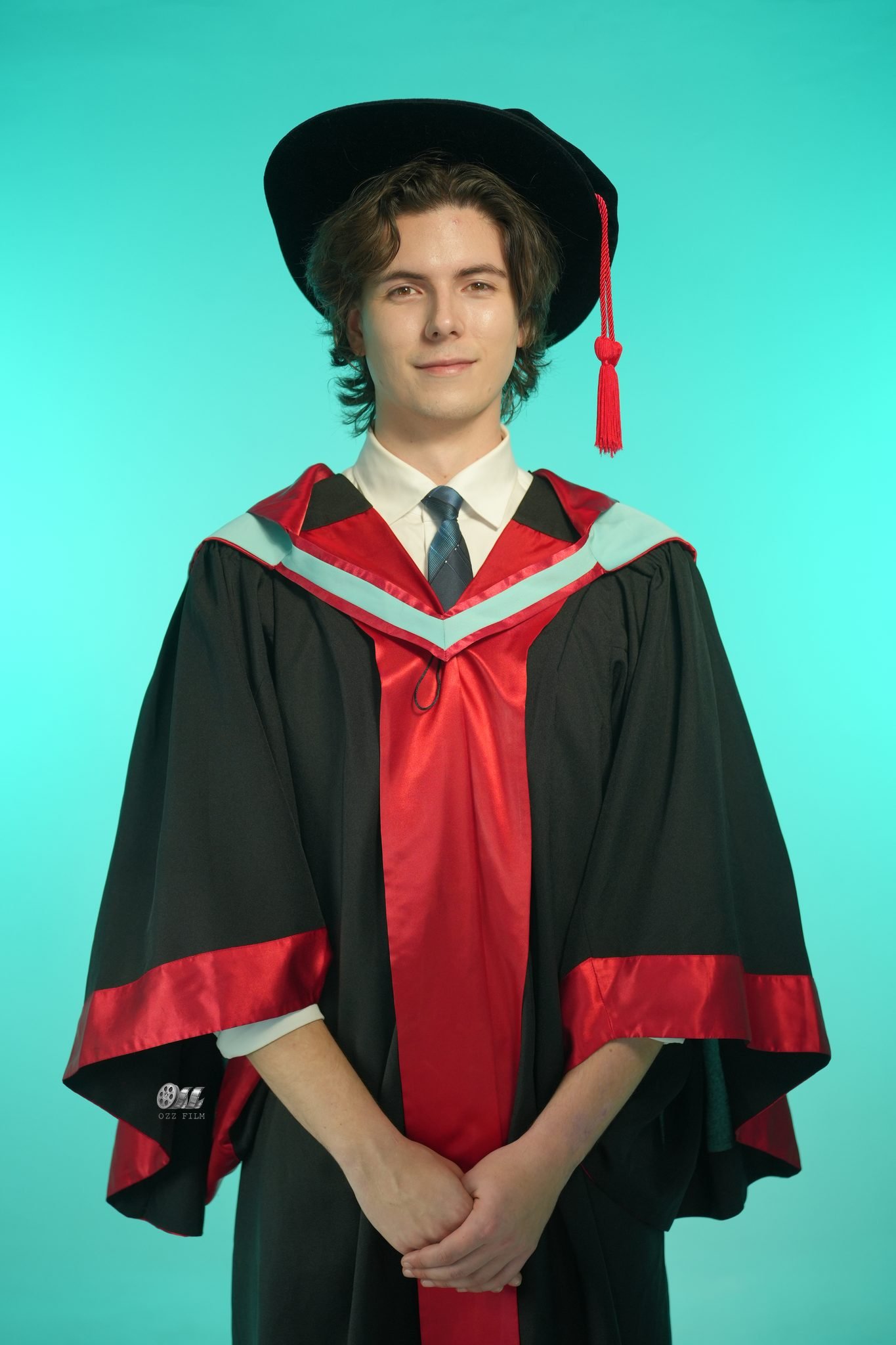 Monash University Doctoral Professional · All Majors graduation gown and hood