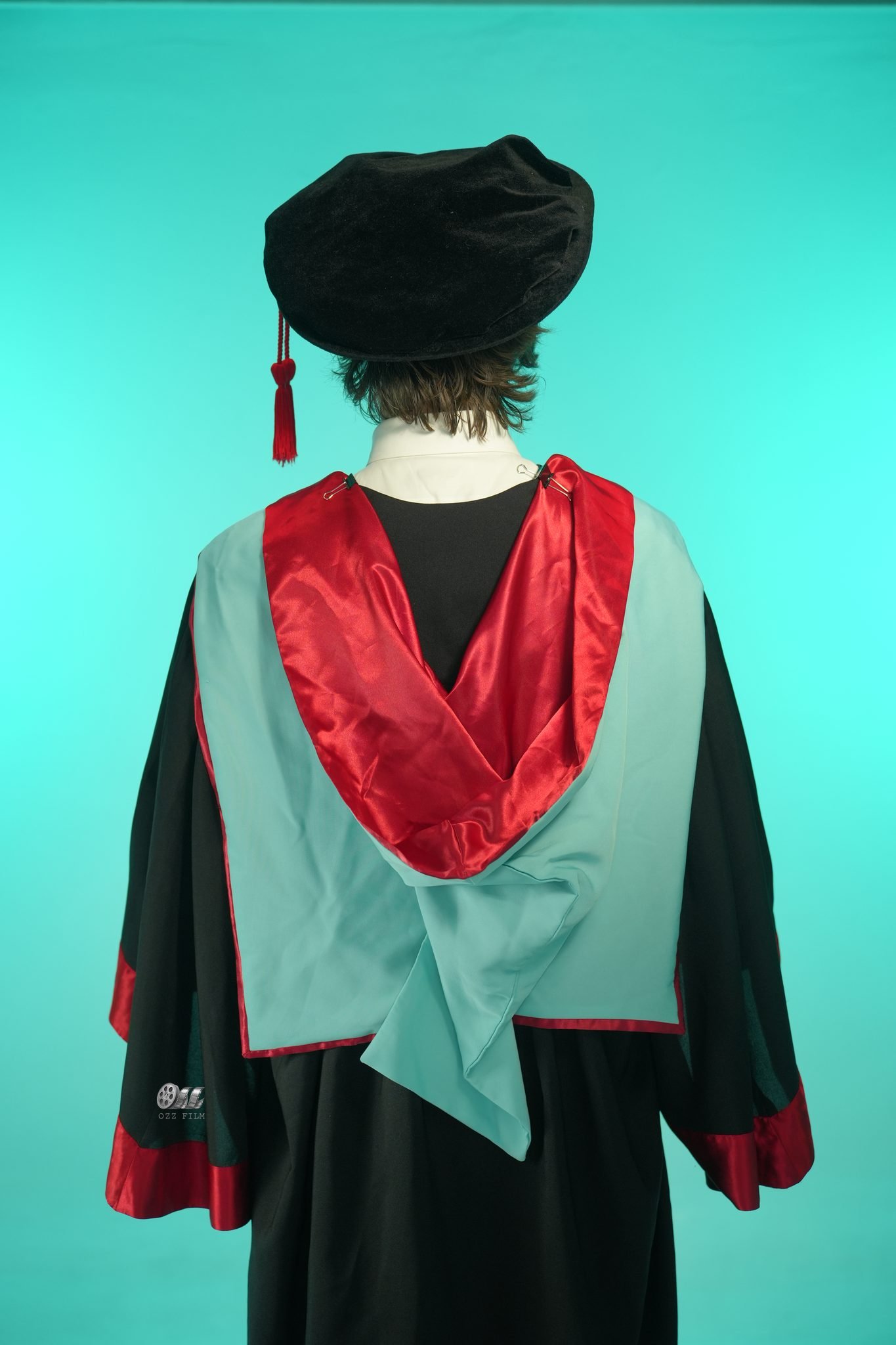 Monash University Doctoral Professional · All Majors graduation gown and hood