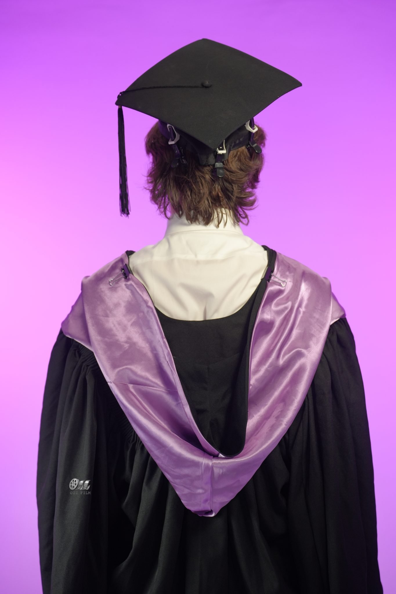 RMIT University Master’s Business graduation gown and hood