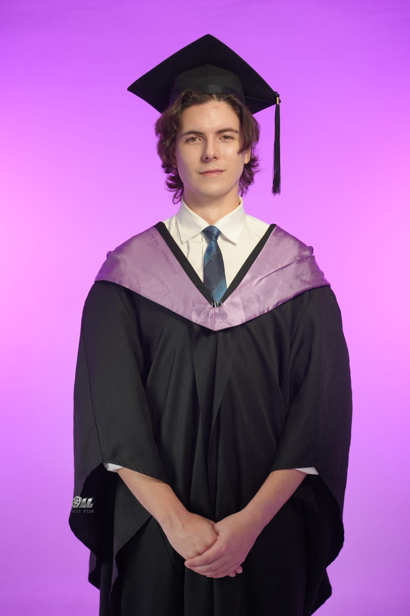 RMIT University Master’s Business graduation gown and hood