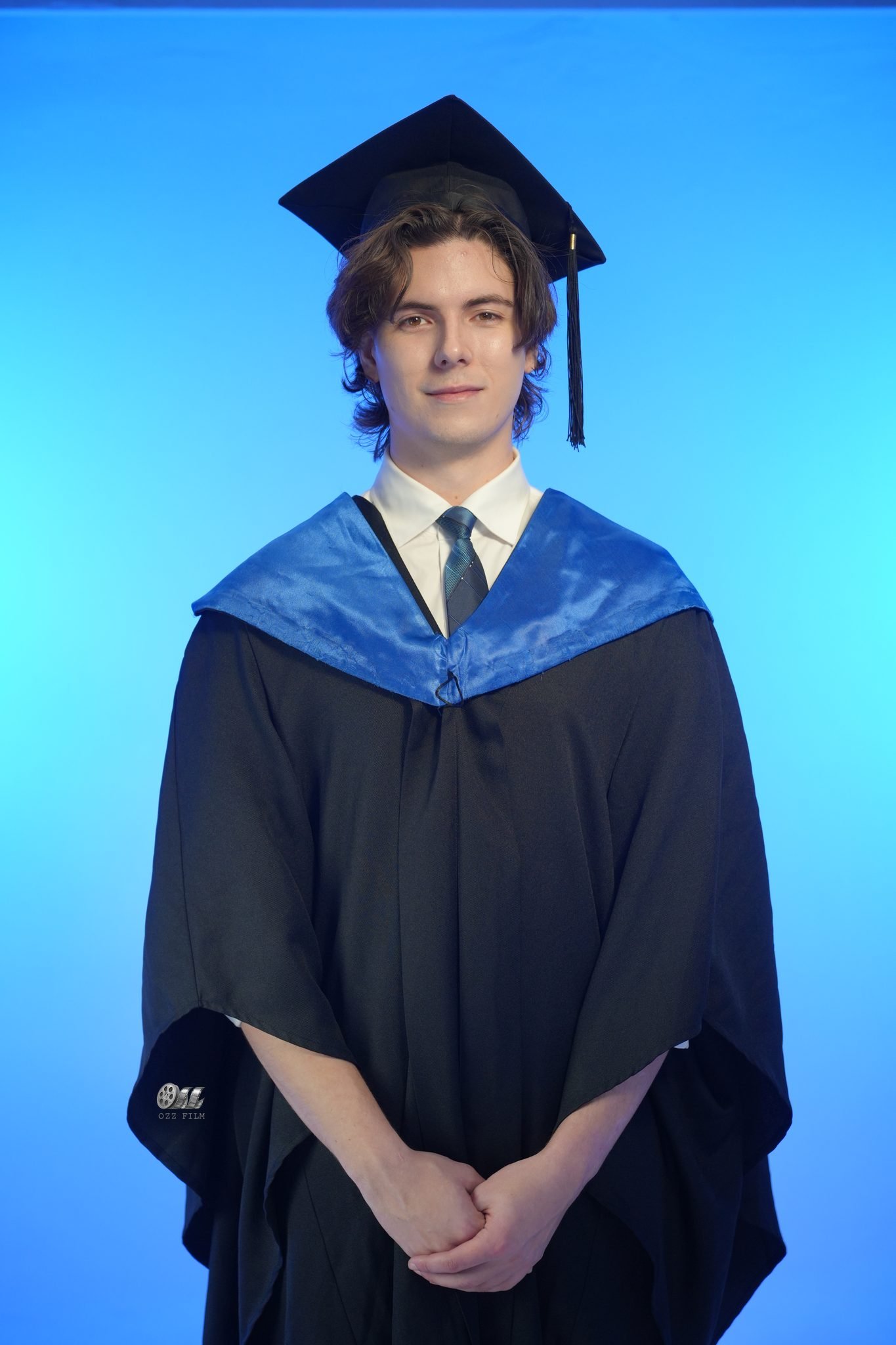 The University of Melbourne Master’s Arts graduation gown and hood