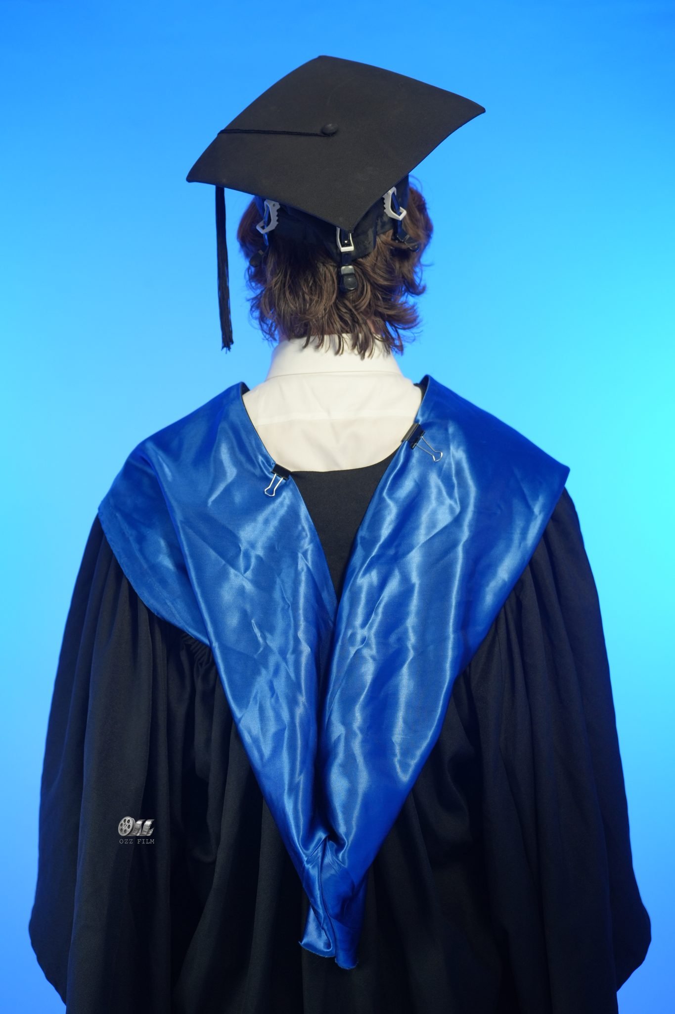 The University of Melbourne Master’s Arts graduation gown and hood